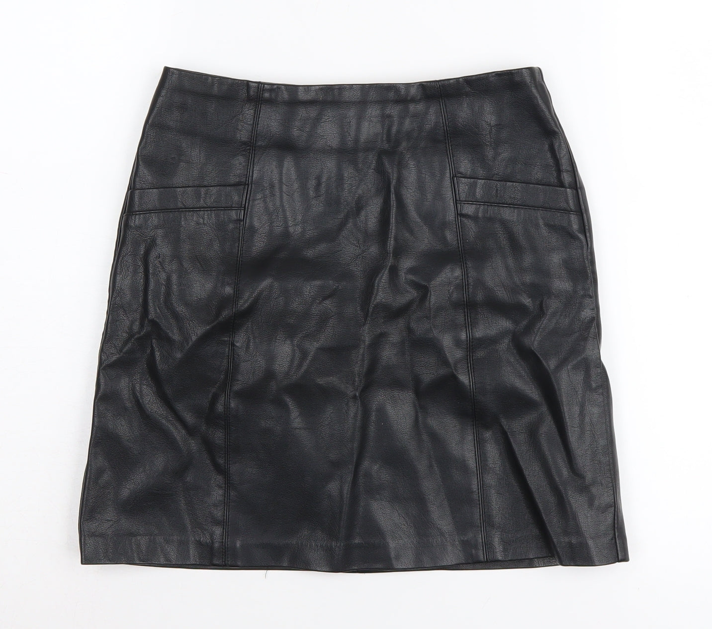 New Look Women's Black Pencil Skirt, Size 4, Petite