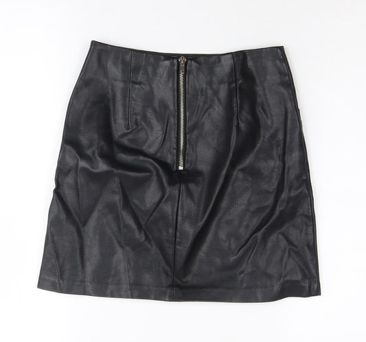 New Look Women's Black Pencil Skirt, Size 4, Petite