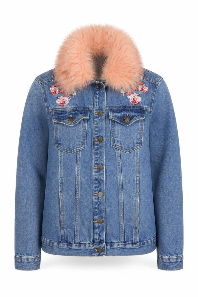 Womens UK Size 8 New Look Blue Basic Jacket