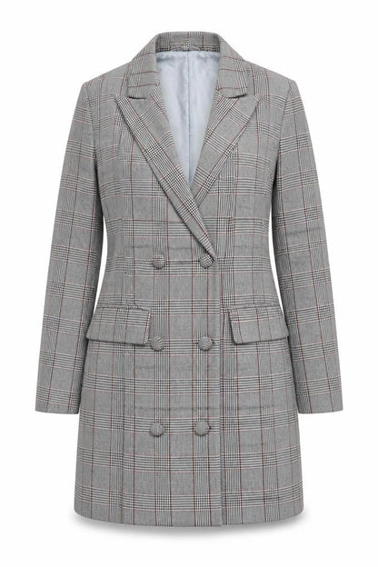Womens UK Size 8 Missguided Regular Grey Suit Jacket