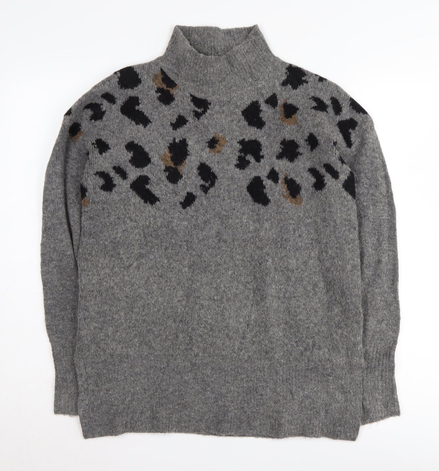 Womens UK Size S Marks and Spencer Grey Jumper Jumper
