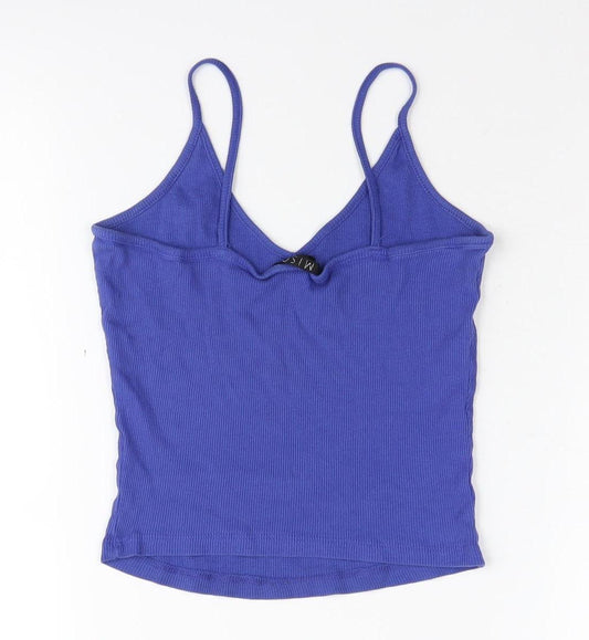 Womens UK Size 14 Miso Blue Camisole Tank