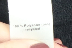 Quechua Black Unisex Fleece Sweatshirt XS