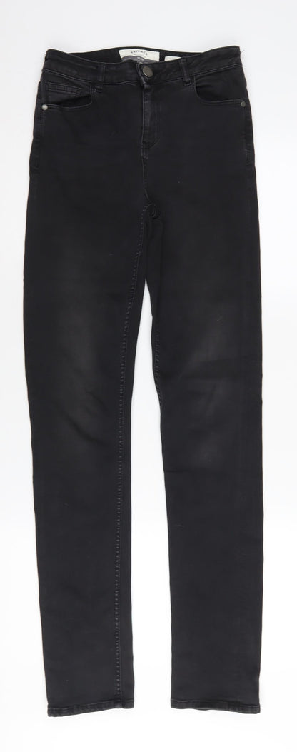 FatFace Women's Black Skinny Jeans Size 6 Slim Fit