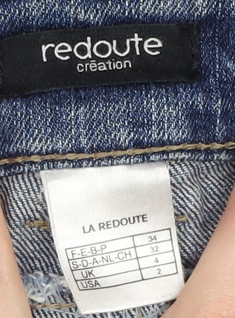 La Redoute Women's Blue Flared Jeans Size 2