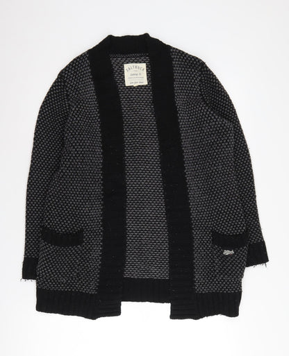 Womens UK Size 10 Saltrock Black Cardigan Jumper