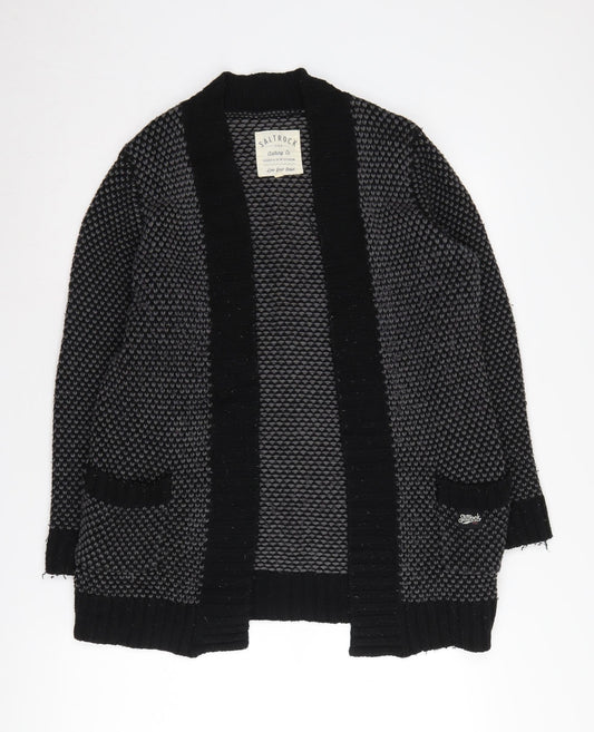 Womens UK Size 10 Saltrock Black Cardigan Jumper