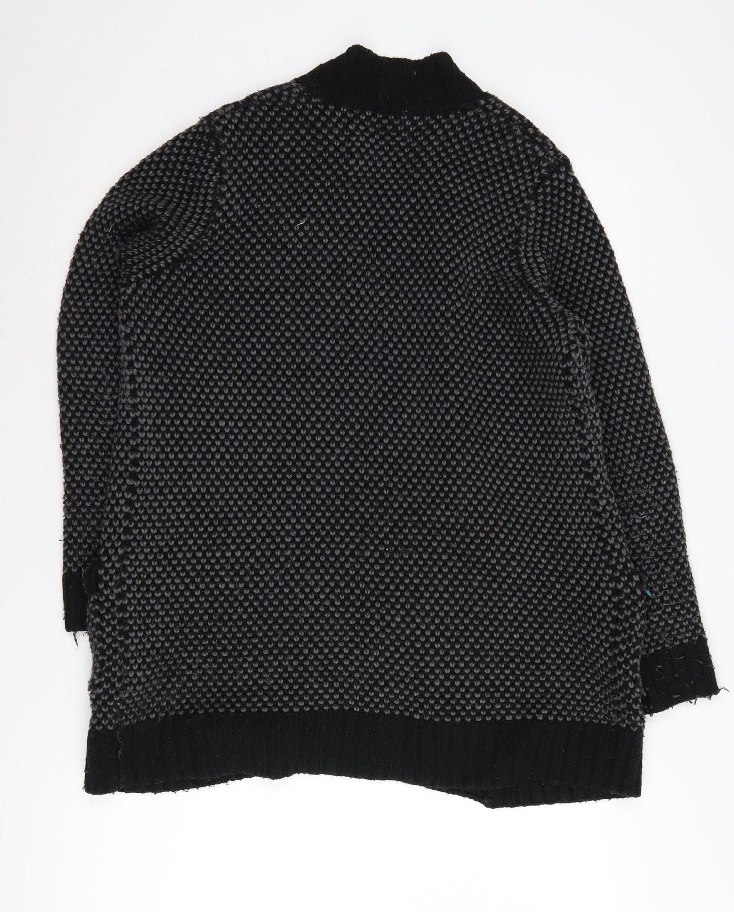 Womens UK Size 10 Saltrock Black Cardigan Jumper