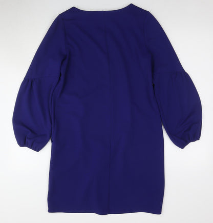 Phase Eight Women's Blue Shift Dress, Size 8
