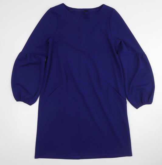Phase Eight Women's Blue Shift Dress, Size 8