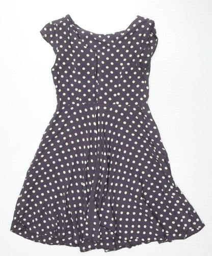 Wallis Women's Polka Dot Fit & Flare Dress