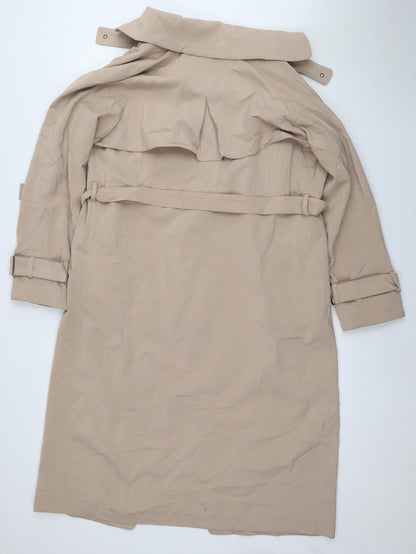 Jovonna Women’s Beige Trench Coat Size 10