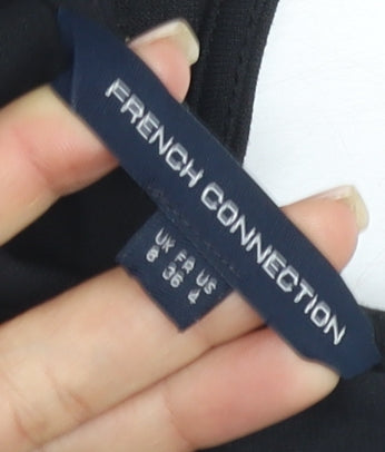 French Connection Women's Black Sheath Dress S