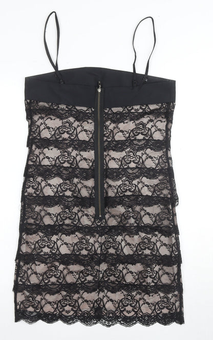 NKN Suit Women's Black Sheath Dress Size 8