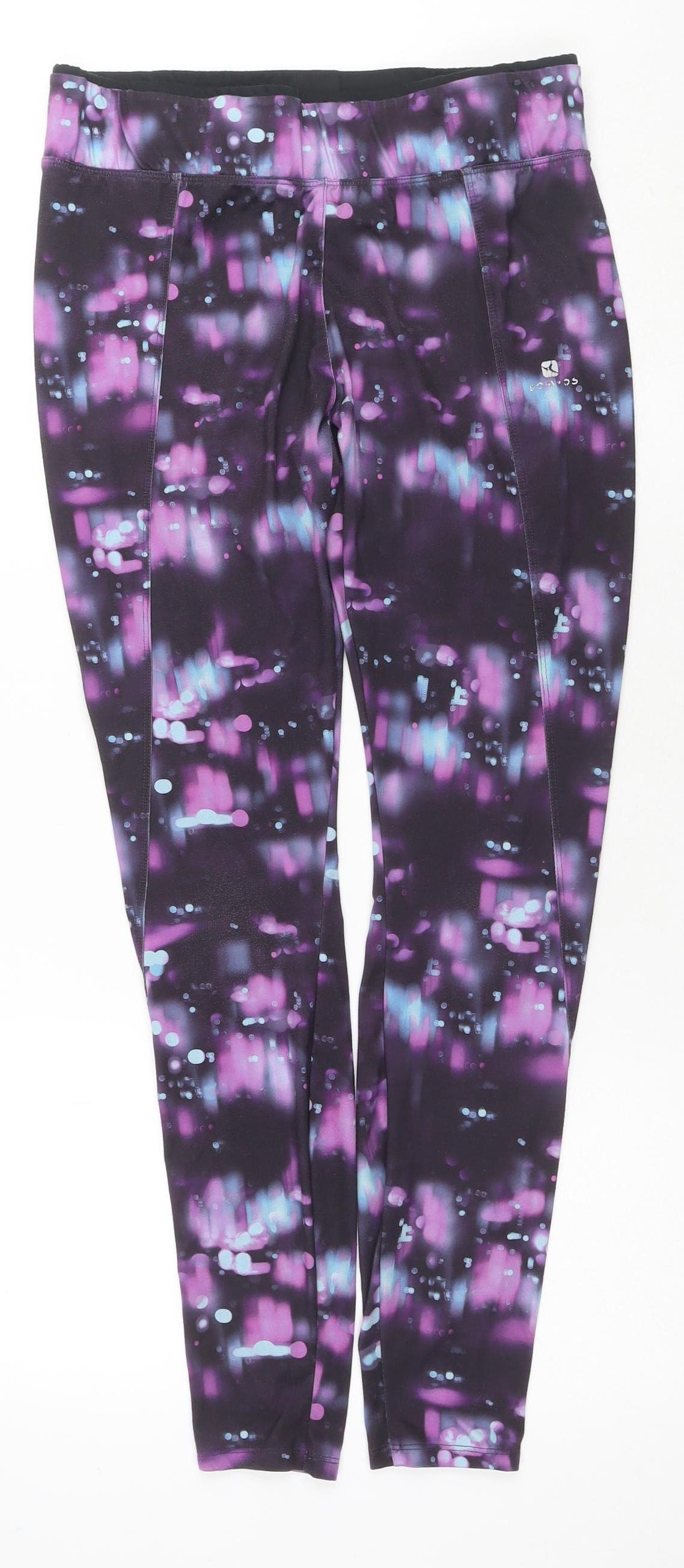 Decathlon Unisex Galaxy Print Leggings M Size