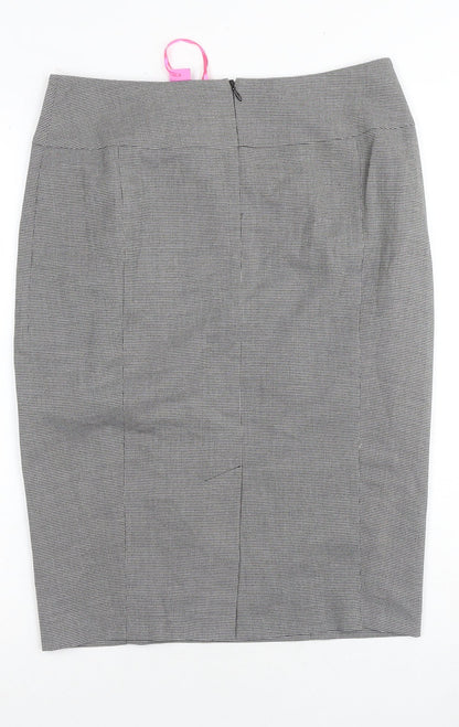 Marks and Spencer Women's Grey Pencil Skirt Size 10