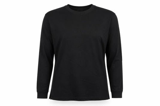 Womens UK Size 8 ASOS DESIGN Black Basic T-Shirt
