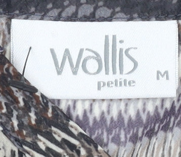Wallis Petite Womens Multicoloured Tunic Blouse M