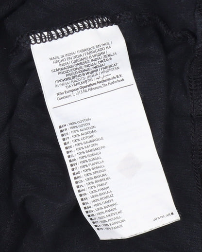 Nike Men's Black M Camouflage Logo T-Shirt