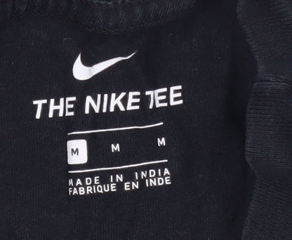 Nike Men's Black M Camouflage Logo T-Shirt