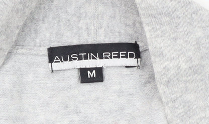 Austin Reed Men's Grey V-Neck Pullover Jumper - M