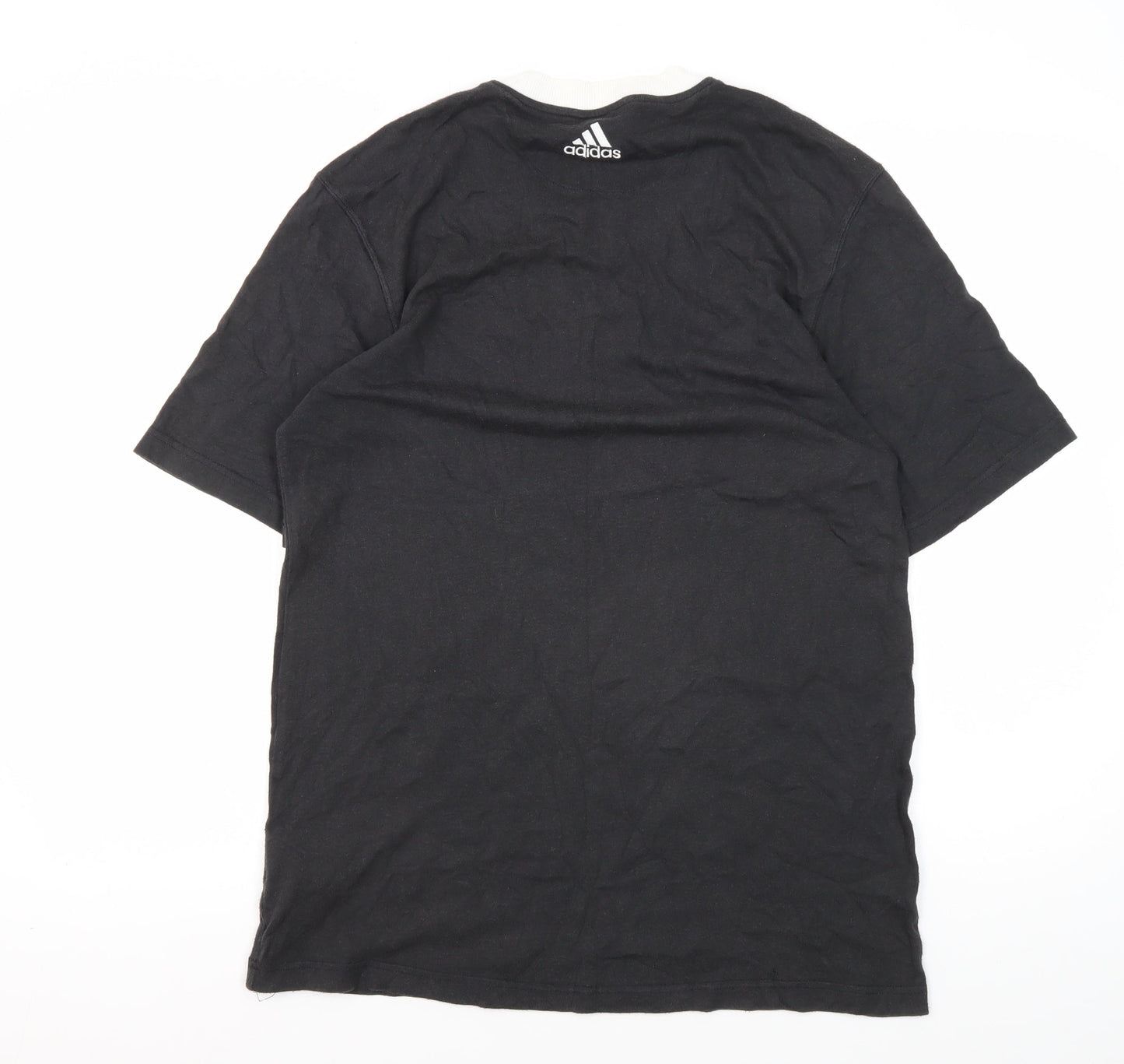 Adidas Men's Large Black Crew Neck T-Shirt