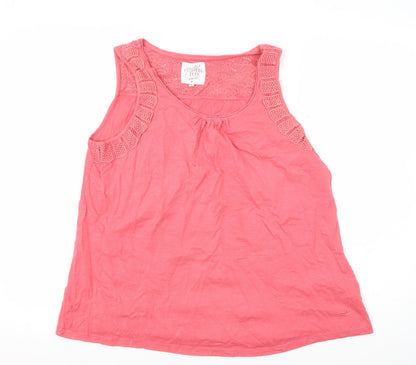 Womens UK Size 16 Faithful & True Pink Camisole Tank
