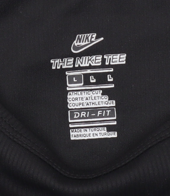 Nike Unisex Black L Athletic Tank for Gym & Running