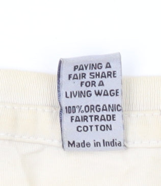 Actionaid Unisex Beige Graphic T-Shirt Large
