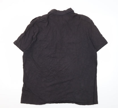 Calvin Klein Men's Black XL Polo Shirt