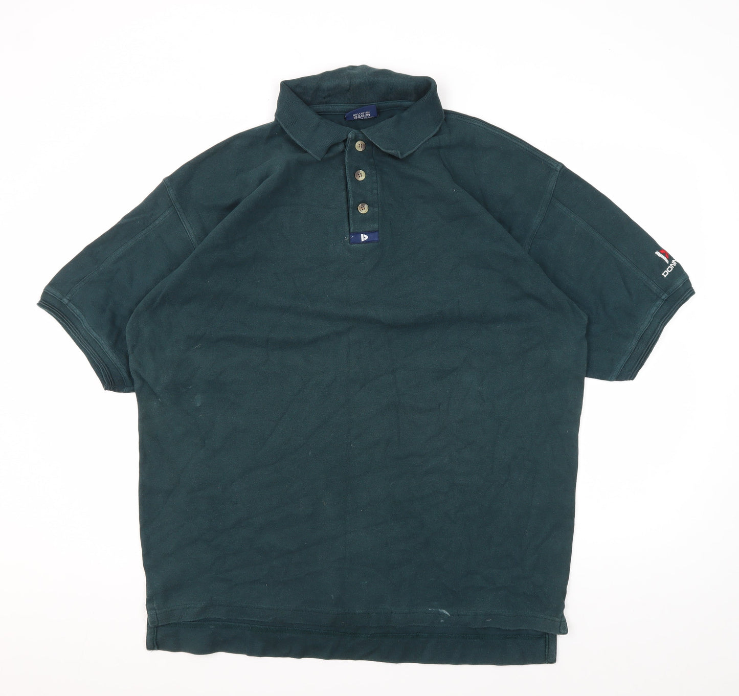 Donnay Green XL Men's Polo Shirt, Short Sleeve Classic