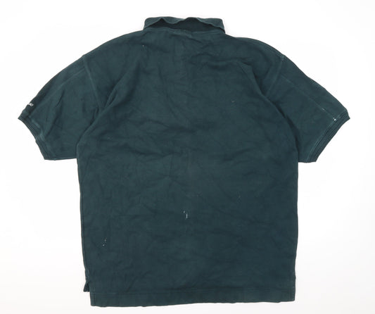 Donnay Green XL Men's Polo Shirt, Short Sleeve Classic