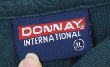 Donnay Green XL Men's Polo Shirt, Short Sleeve Classic