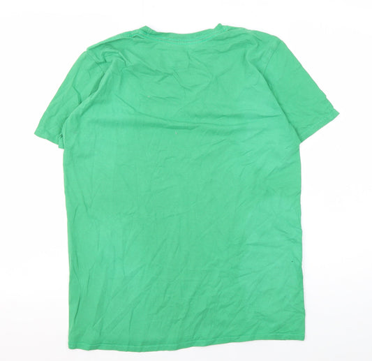 Marvel Green Graphic Men's Medium T-Shirt