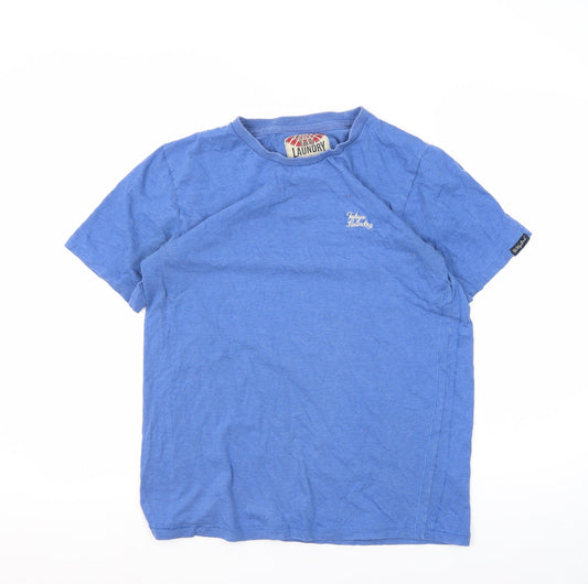 Tokyo Laundry Men's Blue Medium T-Shirt, Crew Neck, Short Sleeve