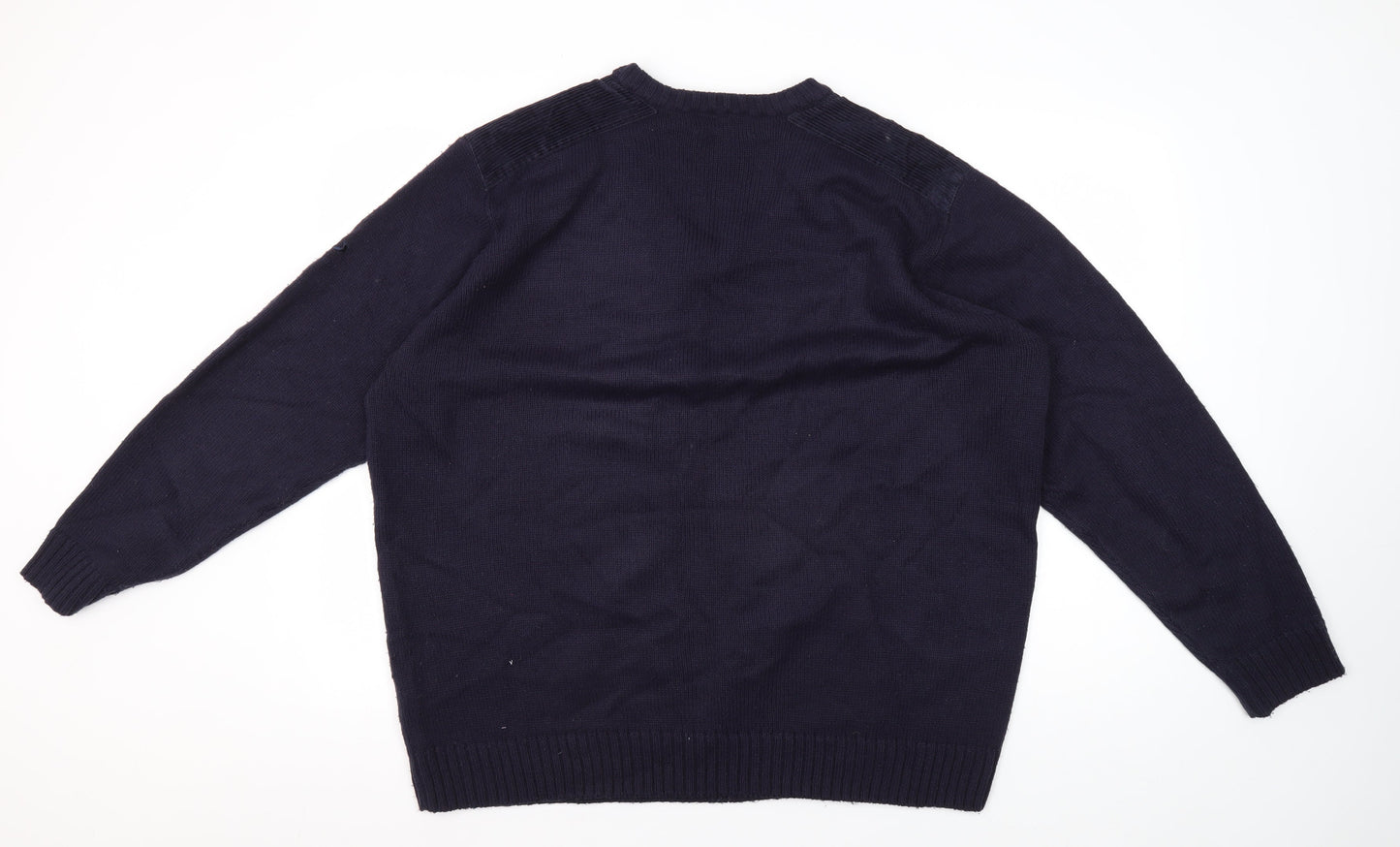 P.G. Field Men's Black XL V-Neck Pullover Jumper