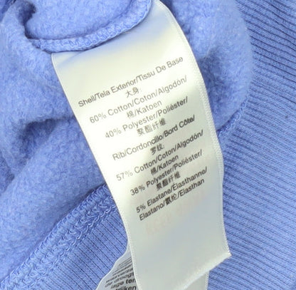 DKNY Women's Blue XS Pullover Sweatshirt