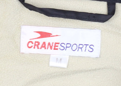 Mens UK Size M Crane Sports Beige Soft Shell