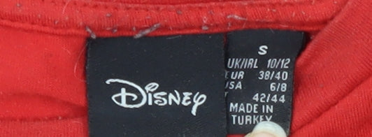 Disney Women's Red Mickey Nightshirt Size 10-12