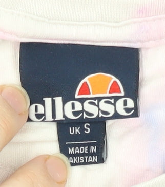 Unisex Adults UK Size S ellesse Multicoloured  T-Shirt