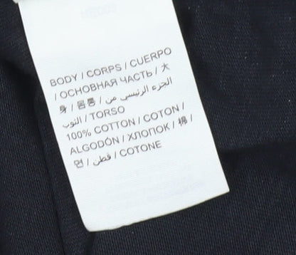 Superdry Men's Black Vintage T-Shirt L, Graphic Logo