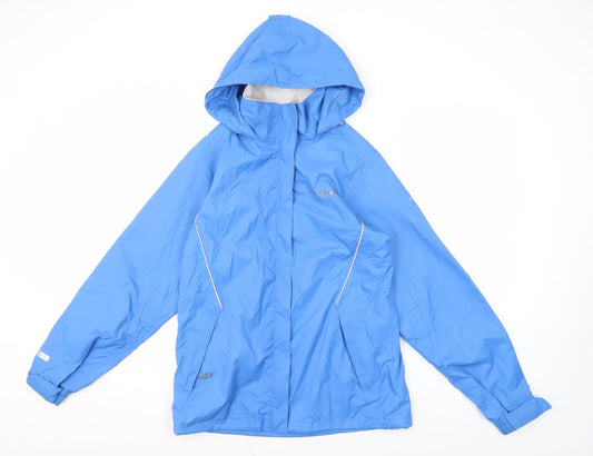 Unisex Adults UK Size S Regatta Blue Rain Coat