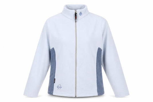 Front view of Lafuma Women's Blue Fleece Jacket S Hiking Outdoor