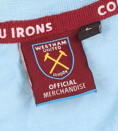 West Ham United Men's Blue L Sports T-Shirt