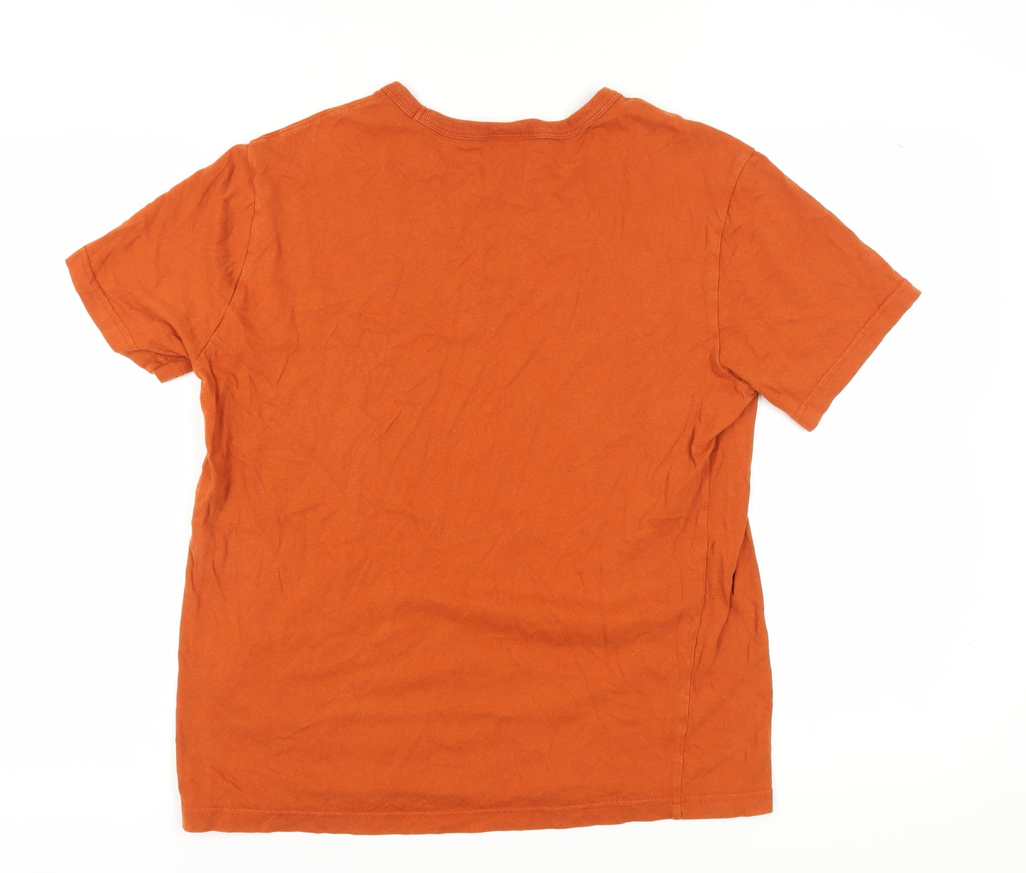Mens UK Size M Champion Orange  T-Shirt