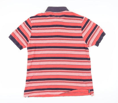 Marks & Spencer Men's Multicoloured Striped Polo