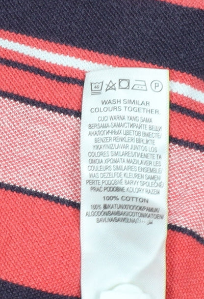 Marks & Spencer Men's Multicoloured Striped Polo