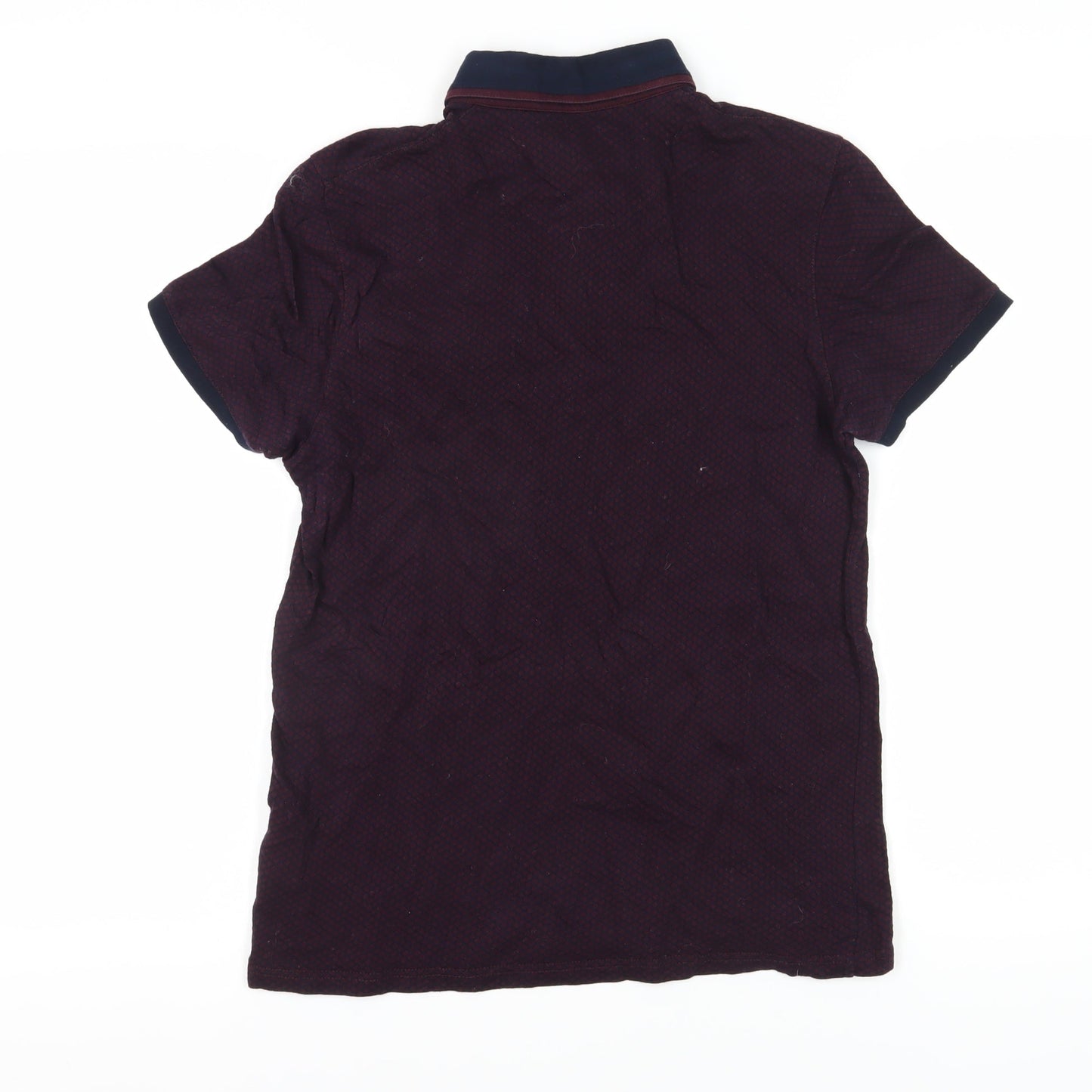 Ted Baker Men's Red Polo Shirt Size S, Short Sleeve