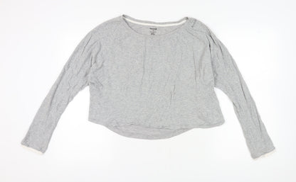 Womens UK Size S Reebok Grey Basic T-Shirt