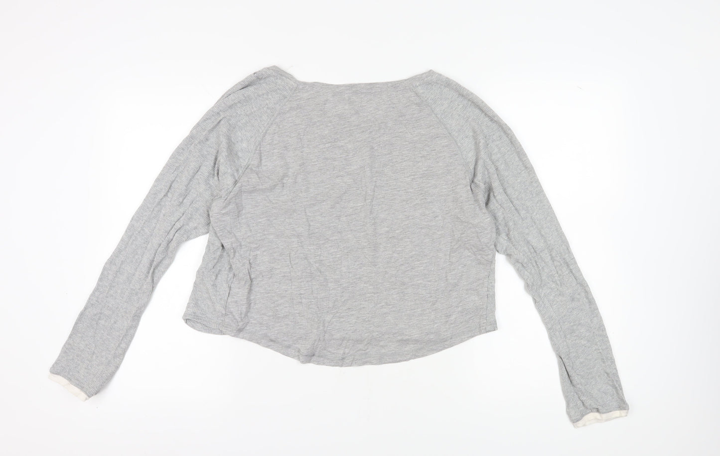 Womens UK Size S Reebok Grey Basic T-Shirt